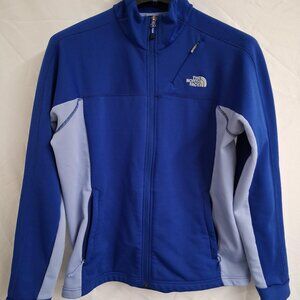 The North Face Women's Full-Zip Jacket Blue Size XL